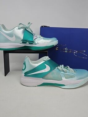 Nike Zoom KD 4 Easter Mint Candt IB3550-300 Mens Basketball Shoes - Size 10